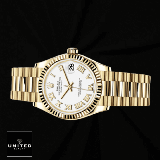 Rolex Datejust 278278-0019 Yellow Gold Automatic White Dial Oyster Inspired
