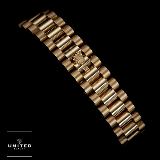 Rolex Lady-Datejust 279175 Inspired Yellow Gold Oyster Bracelet on the Rolex Logo
