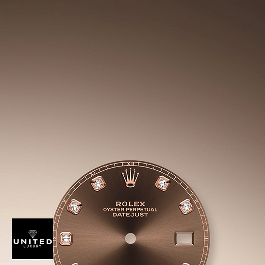 Rolex Datejust 126331 Rose Gold Chocolate Diamond Dial Inspired