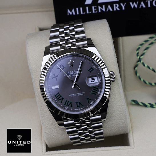 Rolex Datejust II Perpetual 126300-0014 Fluted Bezel Stainless Steel Jubilee Bracelet Inspired