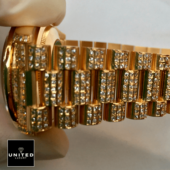 Rolex Datejust 116625 Custom Gem-Set Oyster Bracelet Inspired