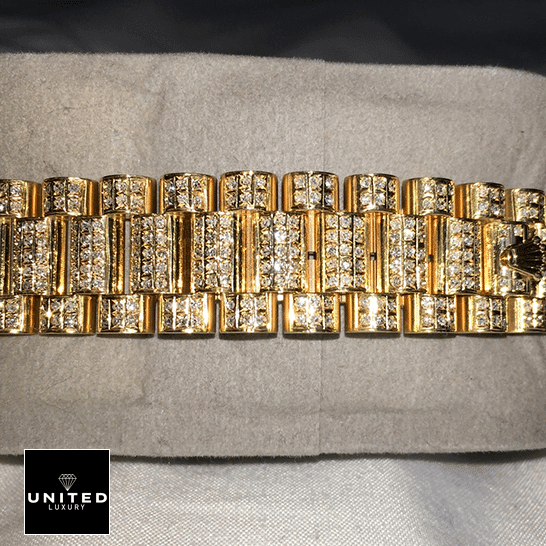 Rolex Datejust 116625 Yellow Gold & Gem Set Bracelet Inspired