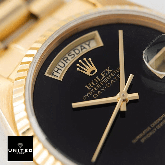 rolex day date onyx dial 18038