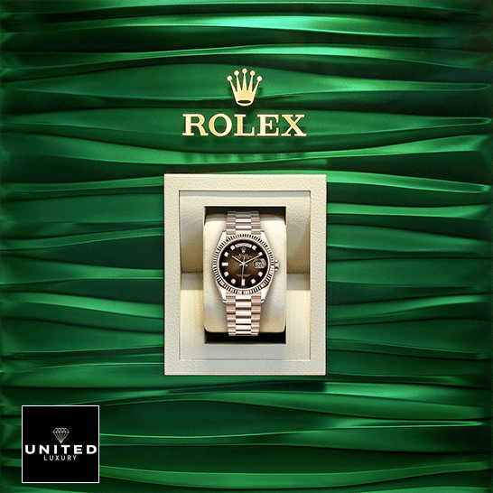 Rolex Day-Date 36 128235-0037 Inspired ın the Rolex Box