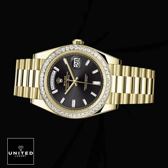 Rolex Day-Date 228398TBR-0001 Inspired Black Background