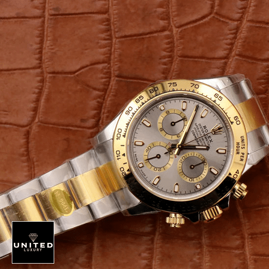 Rolex Daytona Cosmograph 116503 Stainless Steel & Yellow Gold Oyster Inspired on the table