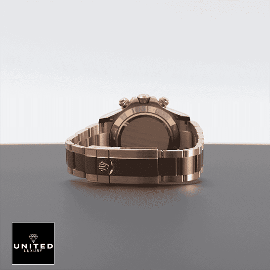 Rolex Daytona 116505-0013 Oyster Bracelet Fold Clasp on the Rolex Logo Inspired on the table