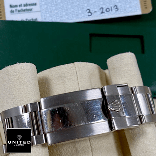 Rolex Daytona Stainless Steel Fold Clasp on the Rolex Logo 116599RBOW Inspired