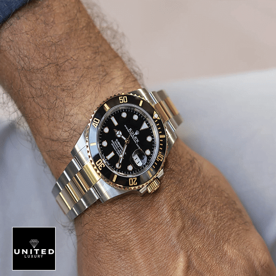Rolex Sea-Dweller 126603-0001 Inspired on man's arm