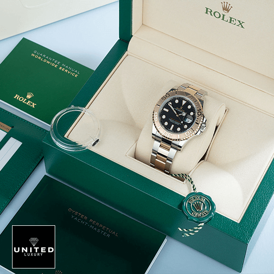Rolex Yatch Master 116621 Rose Gold Oyster Inspired in the rolex box