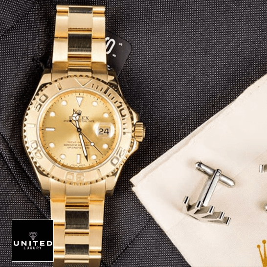 Rolex Yacht Master 16628 Champagne Dial Oyster Inspired