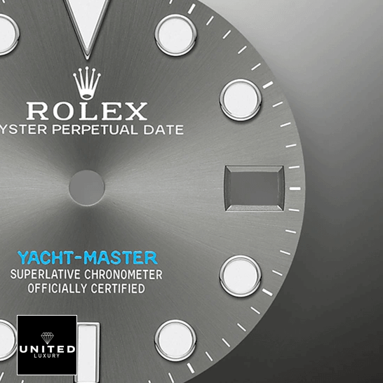 Rolex Yacht Master 268622 Grey Dial Inspired grey background