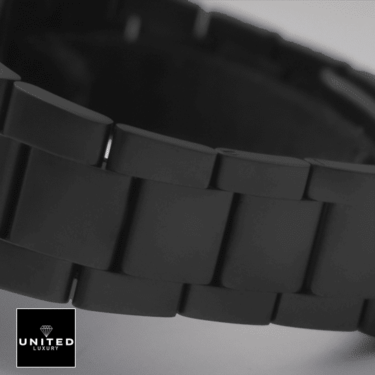 Rolex Yacht Master Red Titan Black 11662 Inspired oyster bracelet