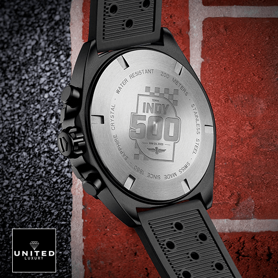 Tag Heuer cAZ101AD.FT8024 500 Limited İndy Steel Case Inspired upside view