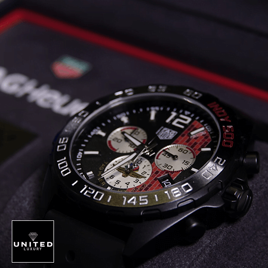 Tag Heuer Formula 1 İndy 500 Limited Edition Black Dial Inspired in the box