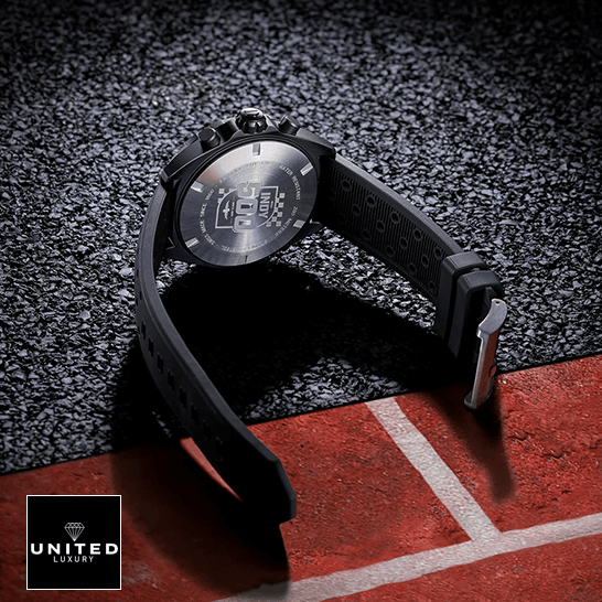 Tag Heuer Formula Steel Case Black Rubber Bracelet Inspired opened clasp
